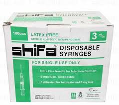 DIS SHIFA-SYRINGE 3CC